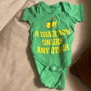 Masters Green Kids Bodysuit Duo